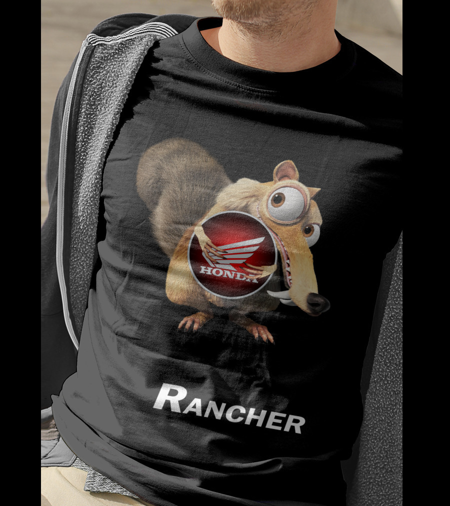 Rancher Honda Ice Age Scrat T-Shirt