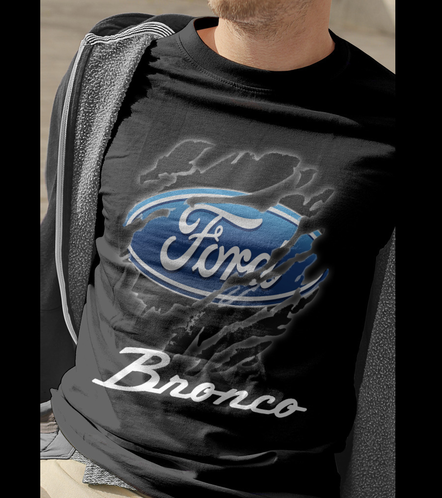 Ford Bronco Claw Mark Logo T-Shirt
