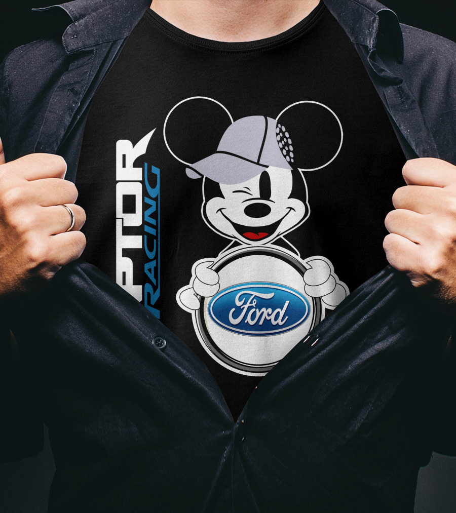 Raptor Racing Ford Mickey Mouse T-Shirt