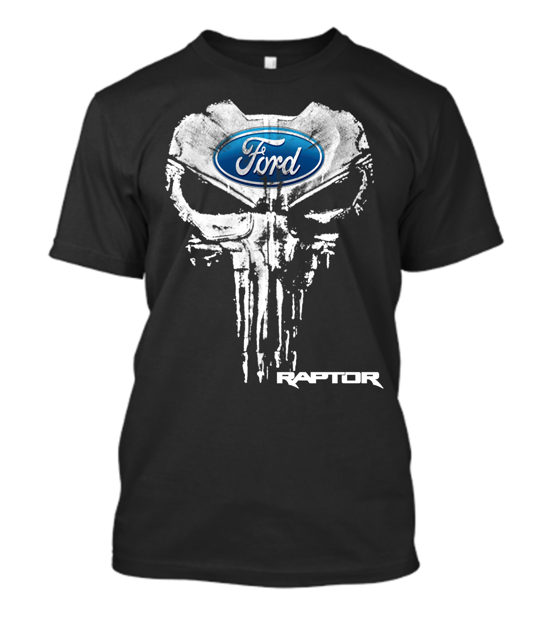 Ford Raptor Punisher Skull T-Shirt