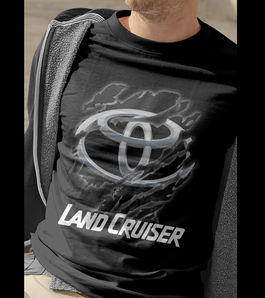 Toyota Land Cruiser 21 Logo Claw Marks T-Shirt