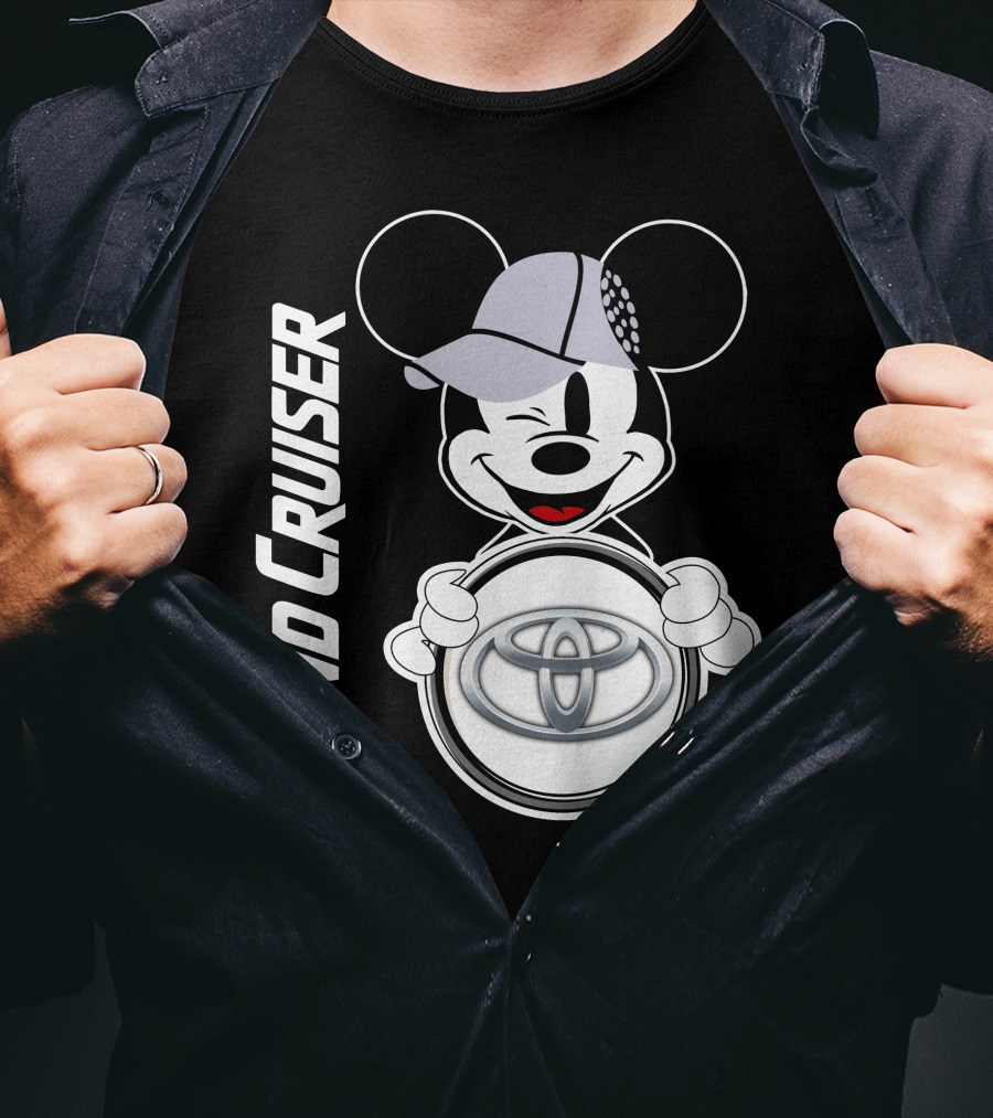Land Cruiser Toyota Mickey Mouse Collaboration T-Shirt