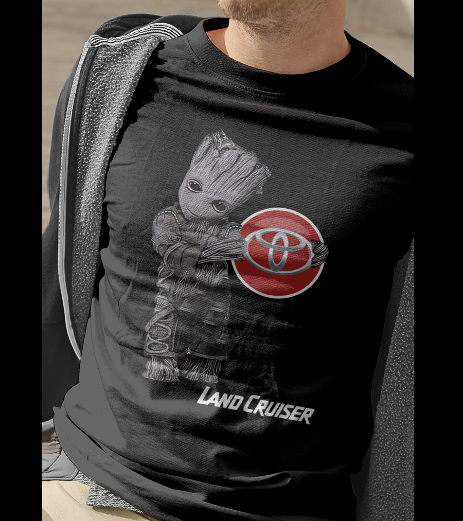 Land Cruiser Groot And Toyota T-Shirt