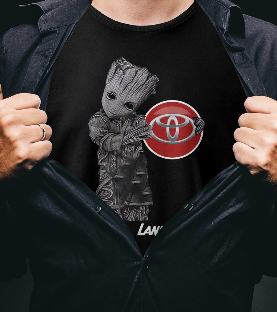 Land Cruiser Groot And Toyota T-Shirt