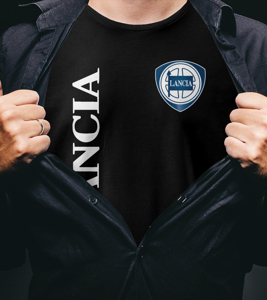 Lancia Shield Logo Vertical T-Shirt