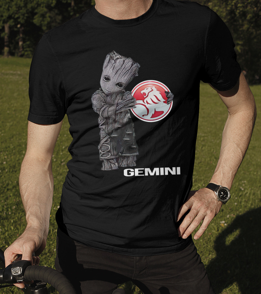 Gemini Holden Groot Character With Lion T-Shirt