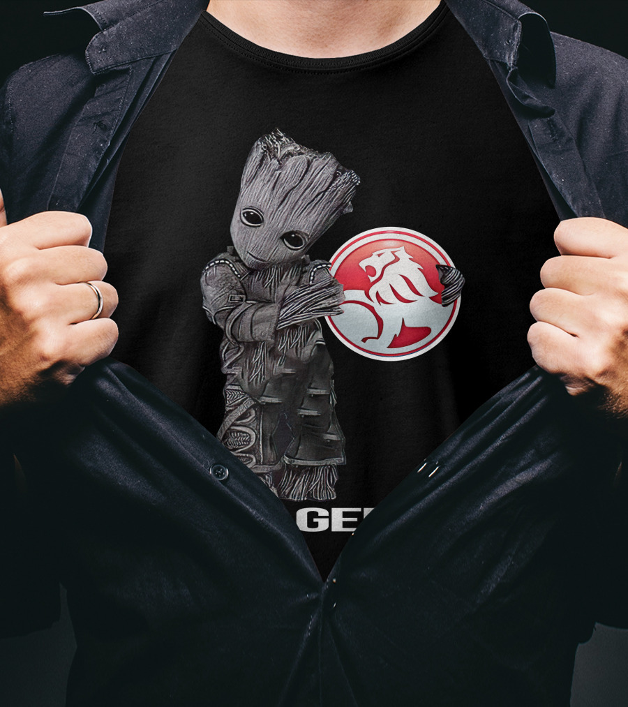Gemini Holden Groot Character With Lion T-Shirt
