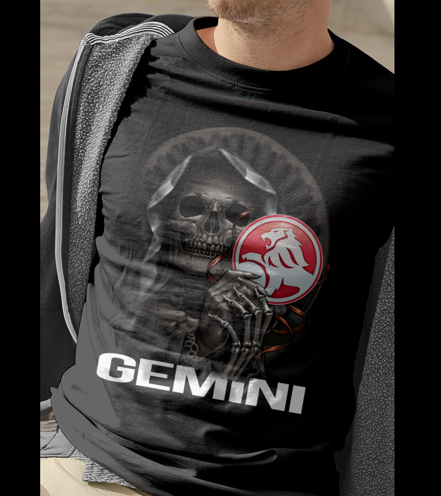 Gemini 18 Grim Reaper Holding Holden T-Shirt