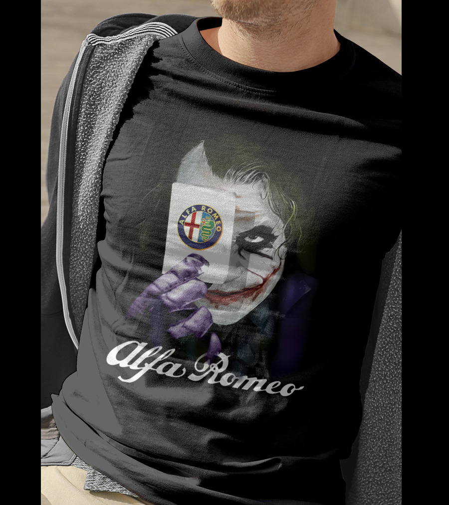 Alfa Romeo Joker Playing Card T-Shirt