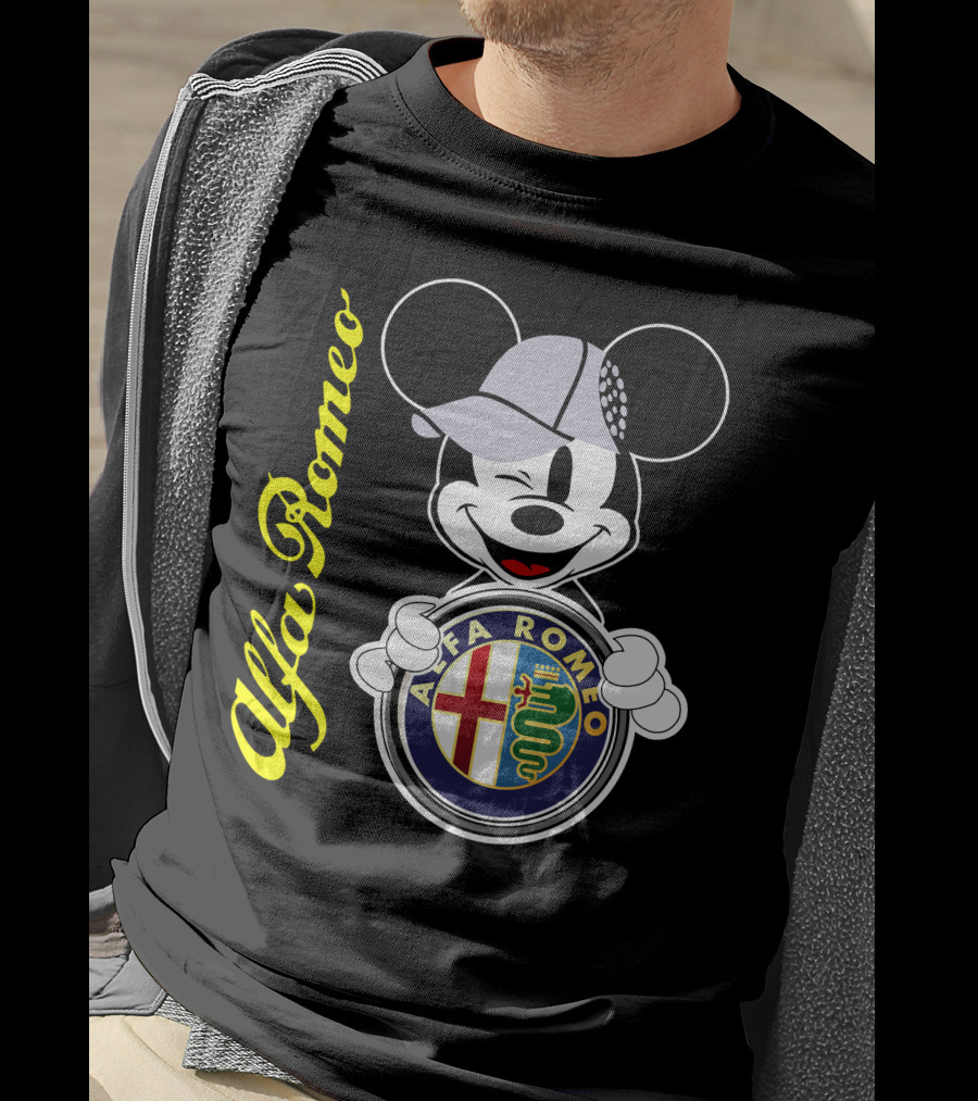 Alfa Romeo Mickey Mouse T-Shirt