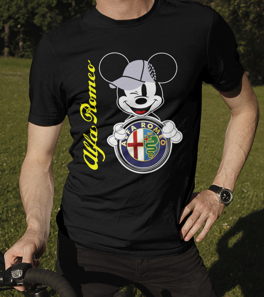 Alfa Romeo Mickey Mouse T-Shirt