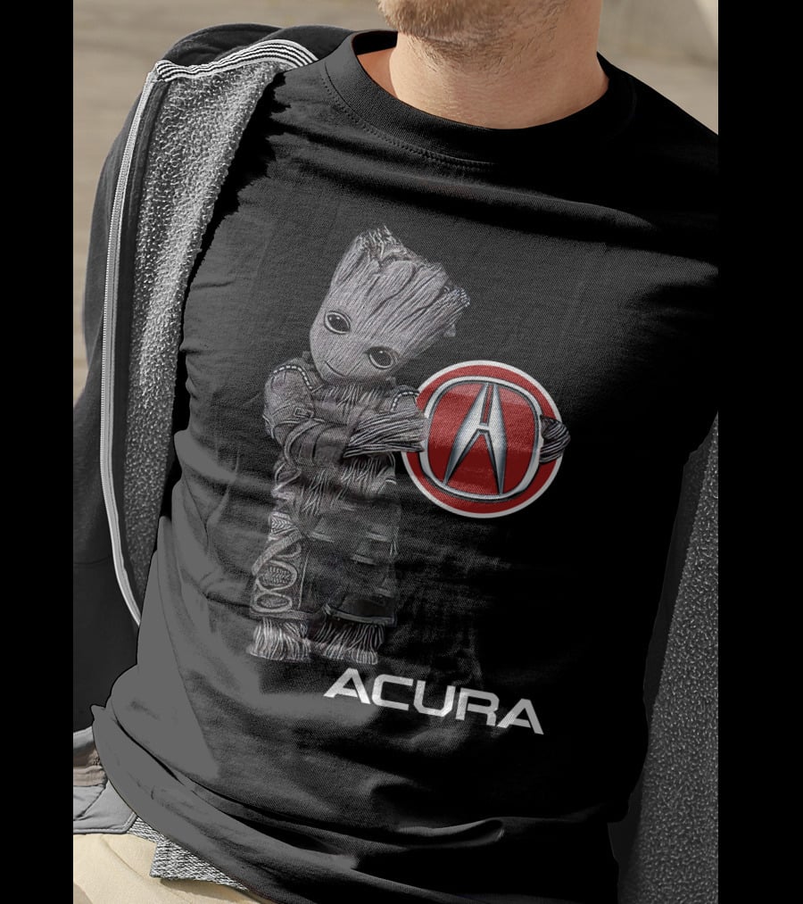 Acura Groot Holding Car T-Shirt