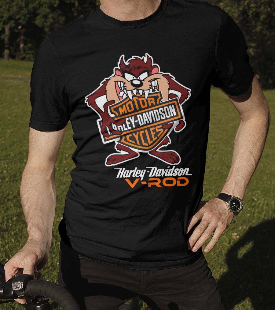 Harley Davidson V-Rod Taz Holding T-Shirt