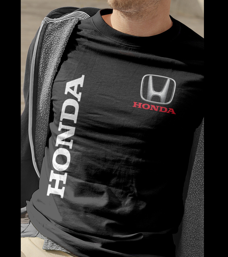 Honda Vertical Logo Emblem T-Shirt