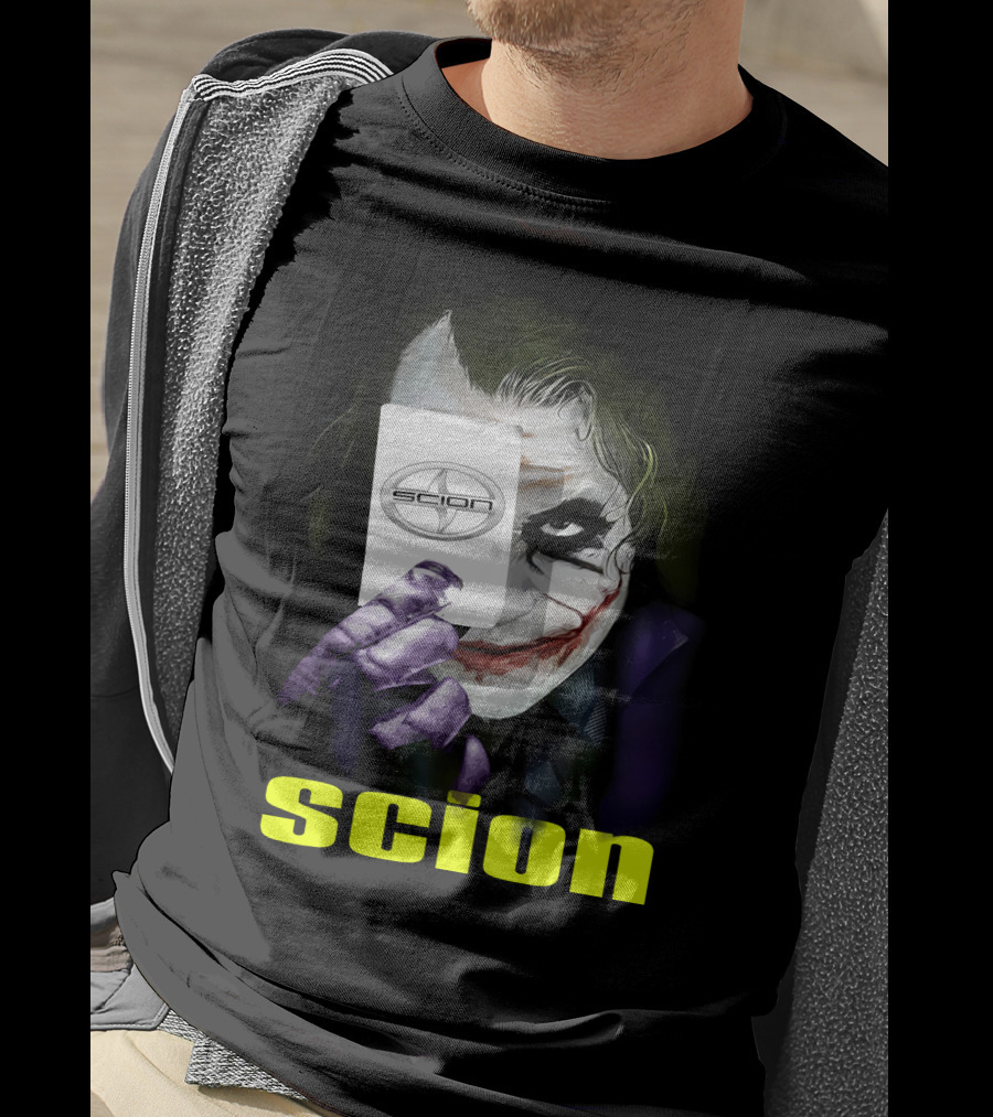 Scion Joker Card With Iconic Clown Face T-Shirt
