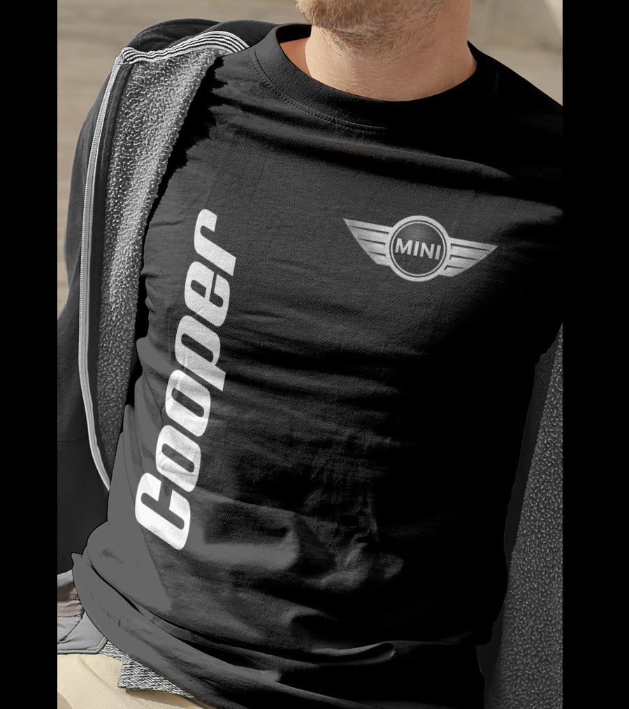 Mini Cooper Logo Vertical T-Shirt