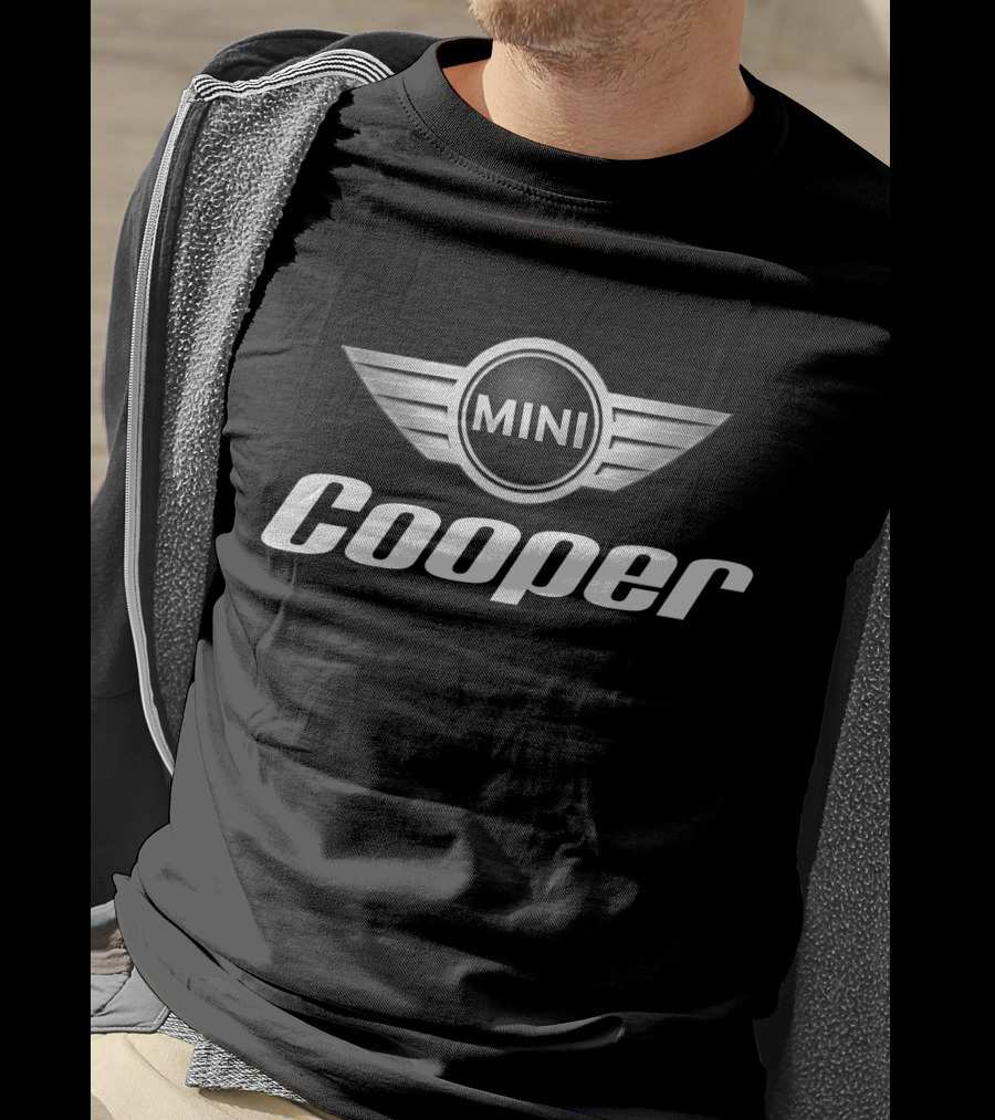 Mini Cooper Logo Black T-Shirt