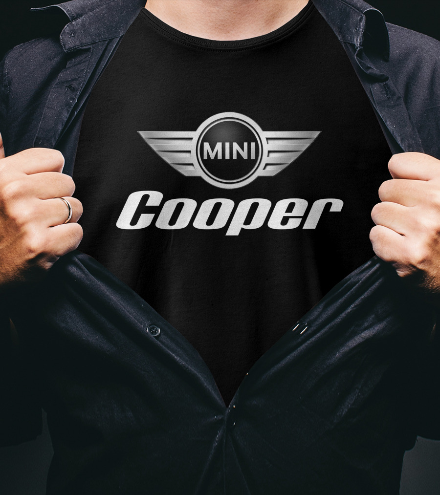 Mini Cooper Logo Black T-Shirt