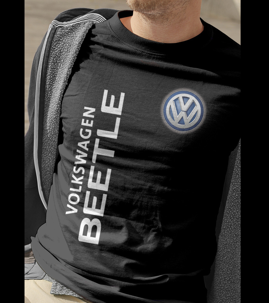 Volkswagen Beetle Vw Logo Classic Car T-Shirt