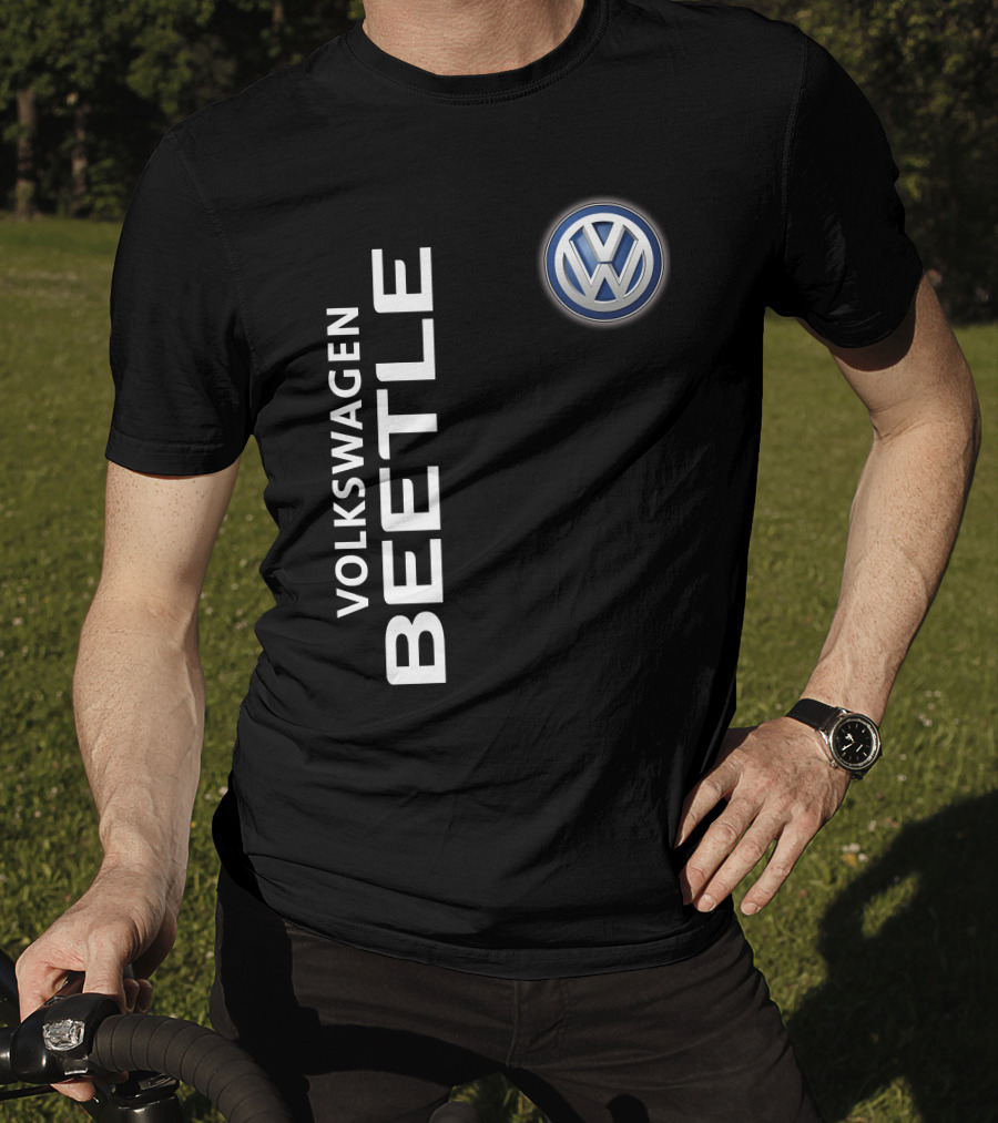 Volkswagen Beetle Vw Logo Classic Car T-Shirt