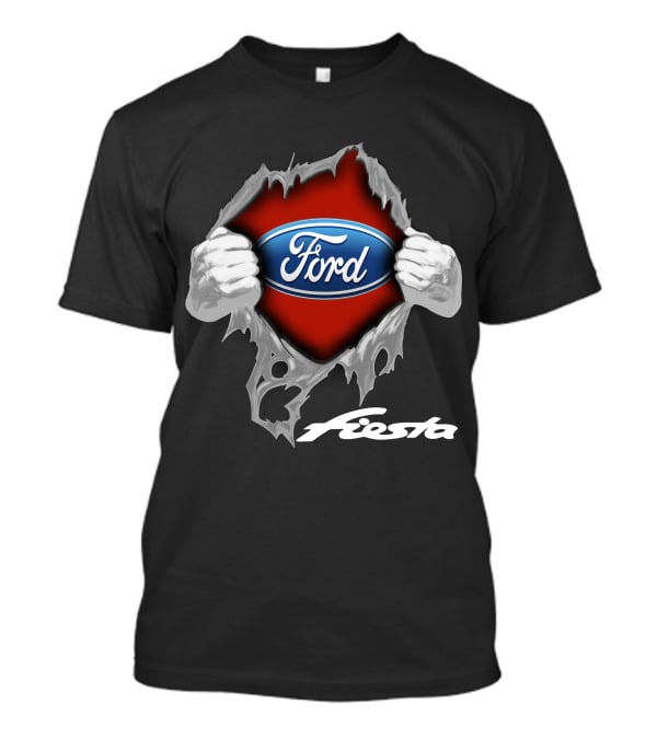 Ford Fiesta Logo Tear Reveal T-Shirt