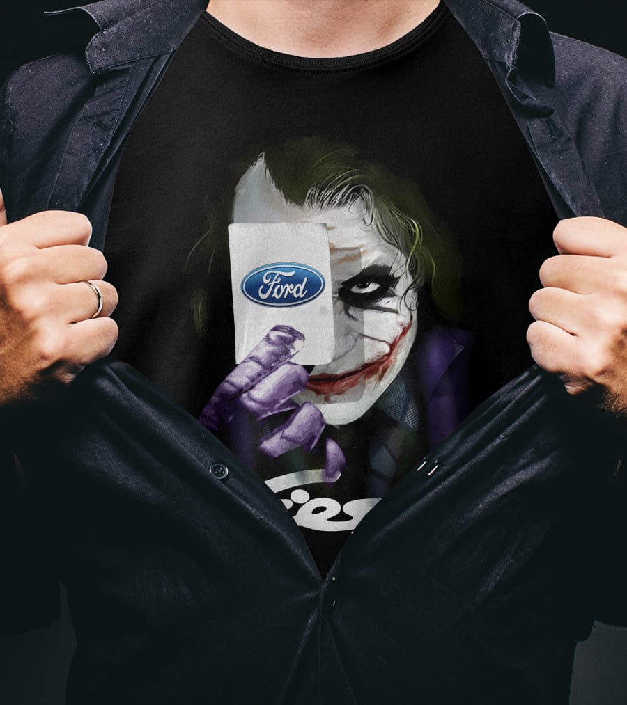 Joker Ford Fiesta Card Joker Face T-Shirt