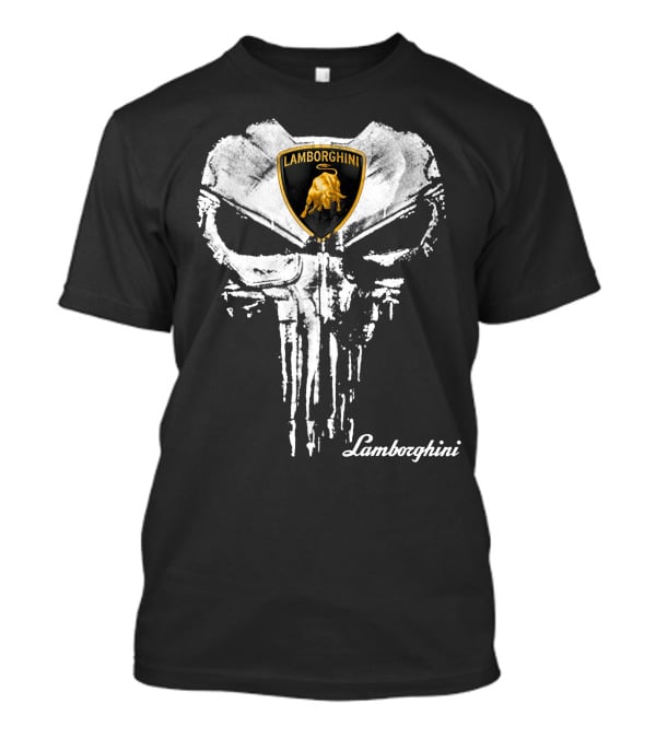 Lamborghini Skull Logo T-Shirt