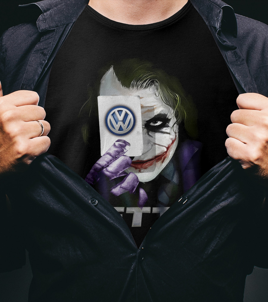 Jetta11 Volkswagen Joker Card Fusion T-Shirt