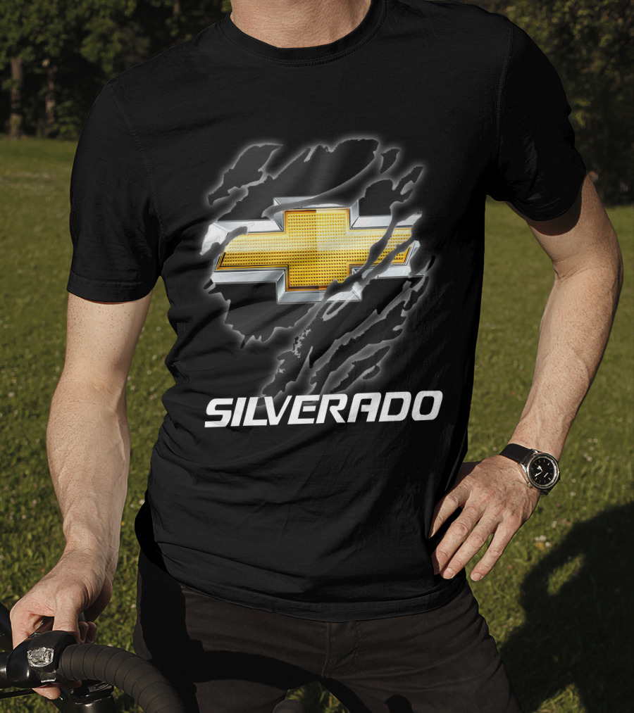 Silverado Chevrolet Logo Claw Mark T-Shirt