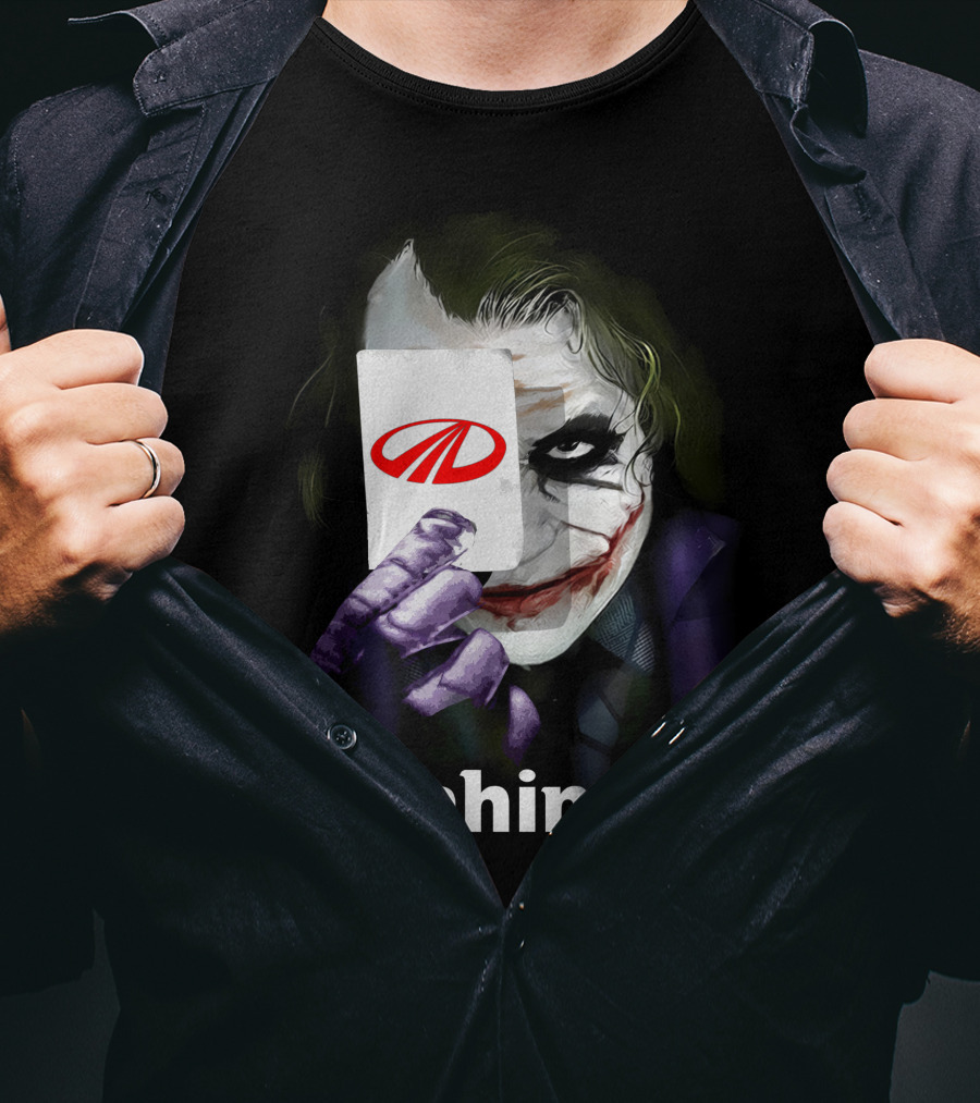 Mahindra Joker Card Iconic Face T-Shirt