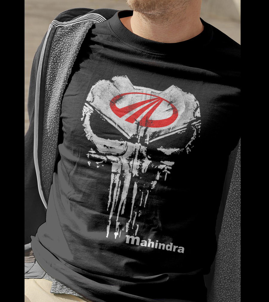 Mahindra Punisher Skull T-Shirt