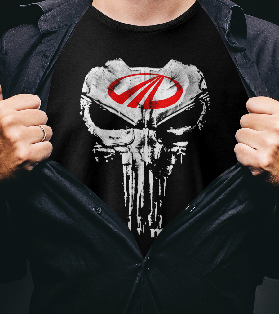 Mahindra Punisher Skull T-Shirt