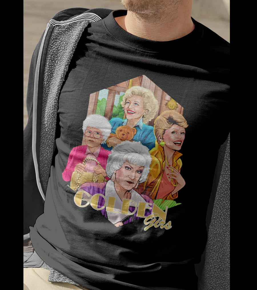 Golden Girls Iconic TV Show Characters T-Shirt