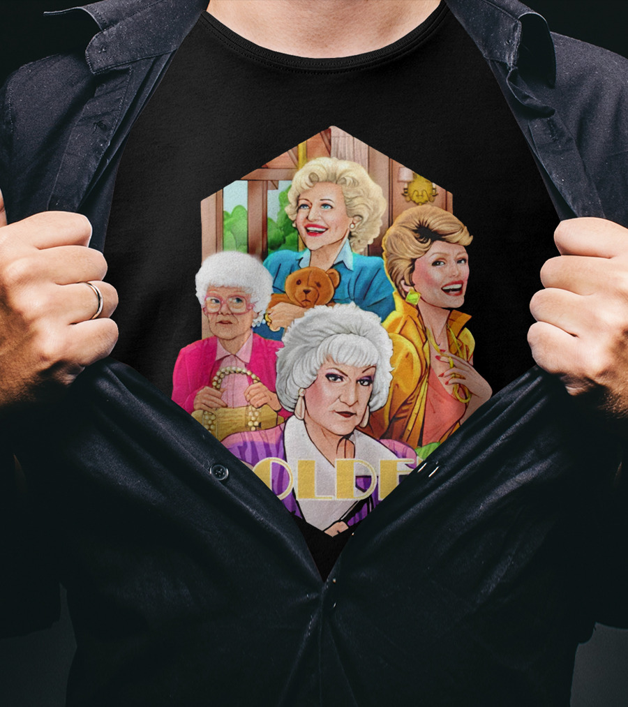 Golden Girls Iconic TV Show Characters T-Shirt