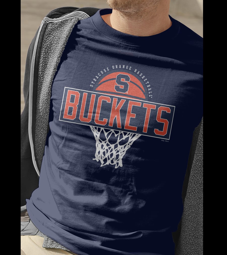 Syracuse Orange Basketball Buckets T-Shirt