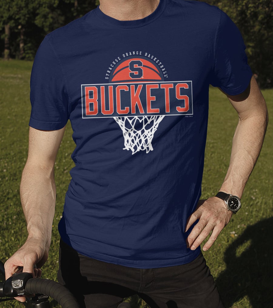 Syracuse Orange Basketball Buckets T-Shirt