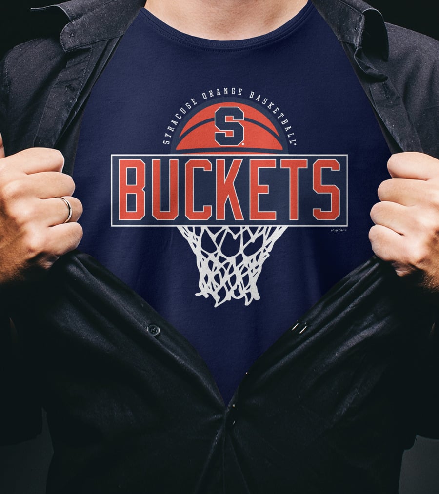 Syracuse Orange Basketball Buckets T-Shirt