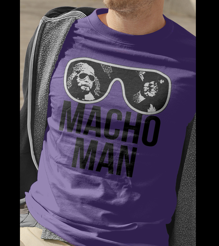 Macho Man Sunglasses T-Shirt