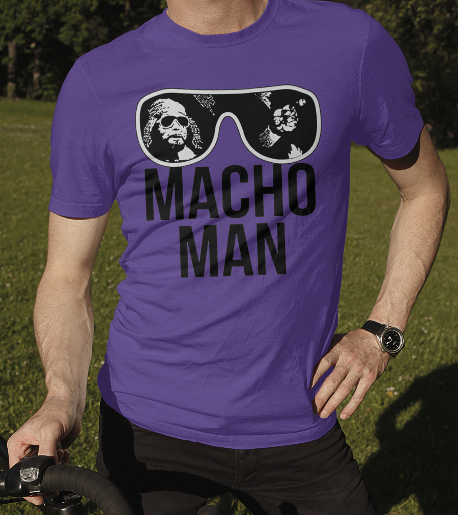 Macho Man Sunglasses T-Shirt