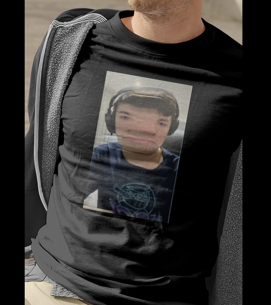 Georgenotfound Distorted Image Head T-Shirt