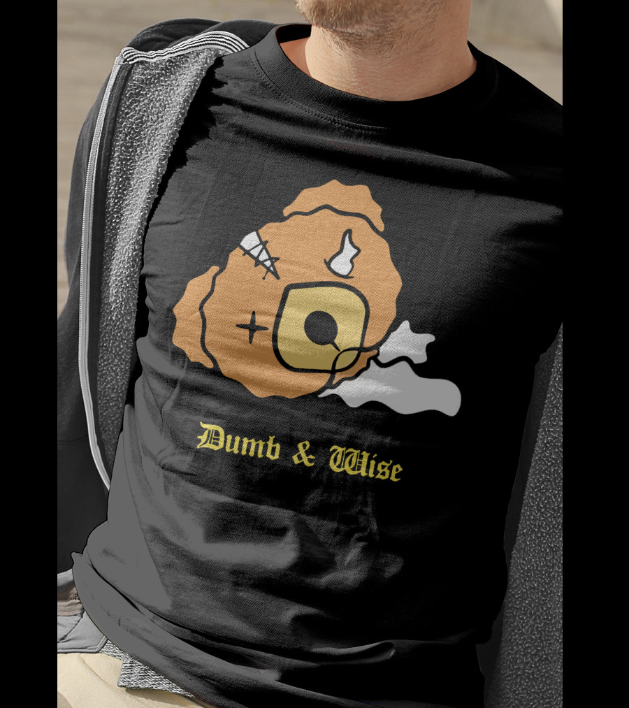 Dumb And Wise XPLR Merch Eggshell Eye T-Shirt