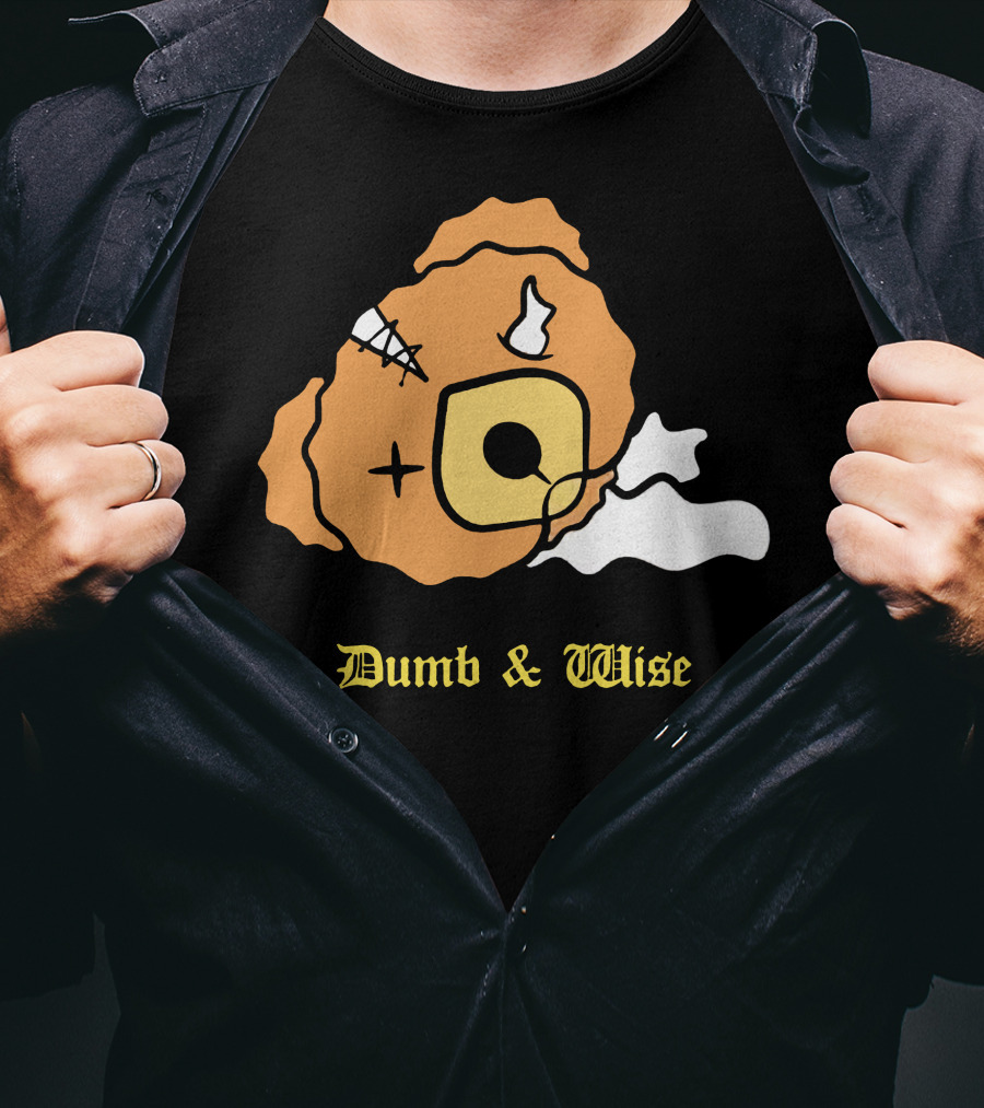 Dumb And Wise XPLR Merch Eggshell Eye T-Shirt