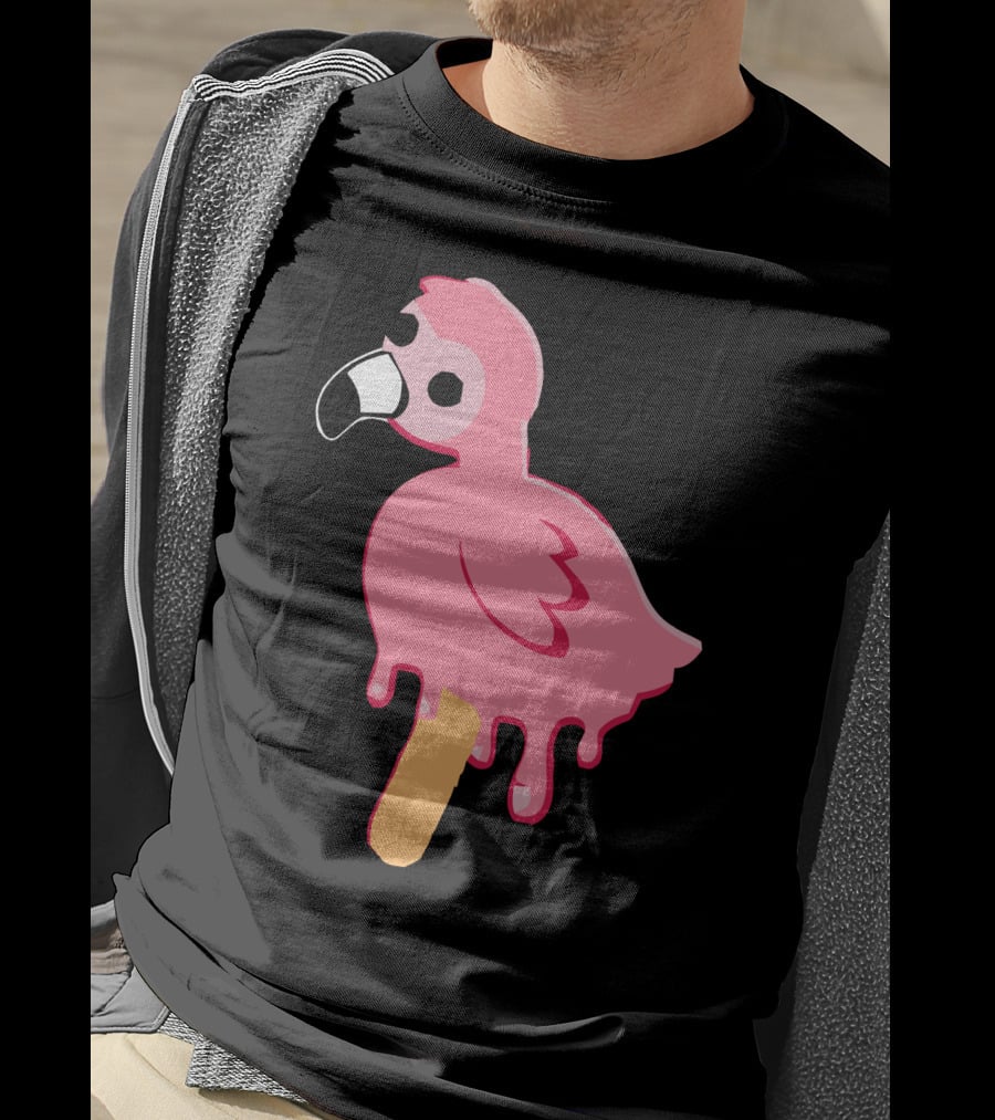 Flimflam Flamingo Popsicle Merch T-Shirt