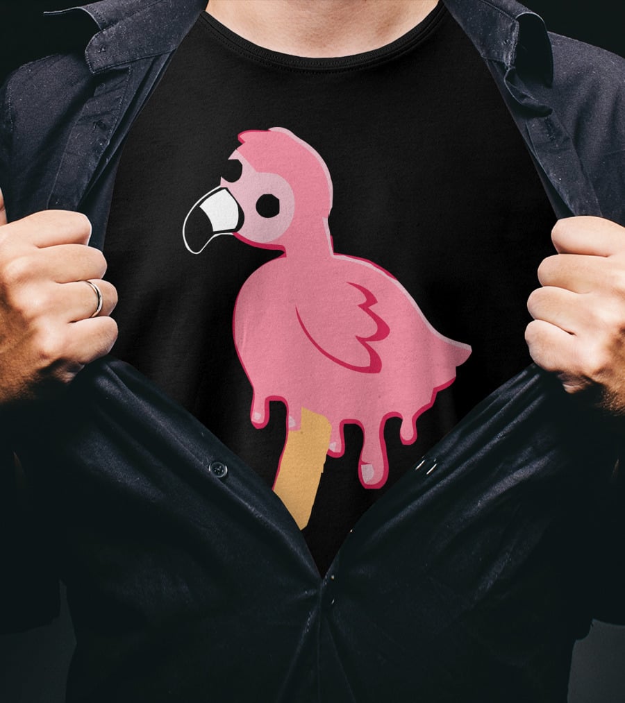 Flimflam Flamingo Popsicle Merch T-Shirt