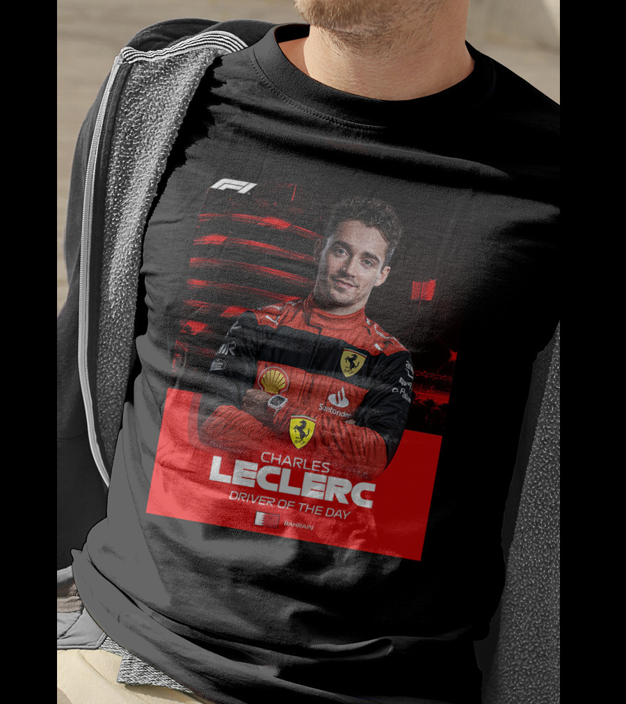 F1 Charles Leclerc Driver Of The Day Bahrain T-Shirt