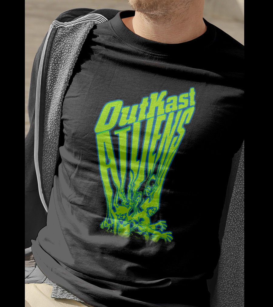 OutKast ATLiens Retro Sci-Fi Neon T-Shirt