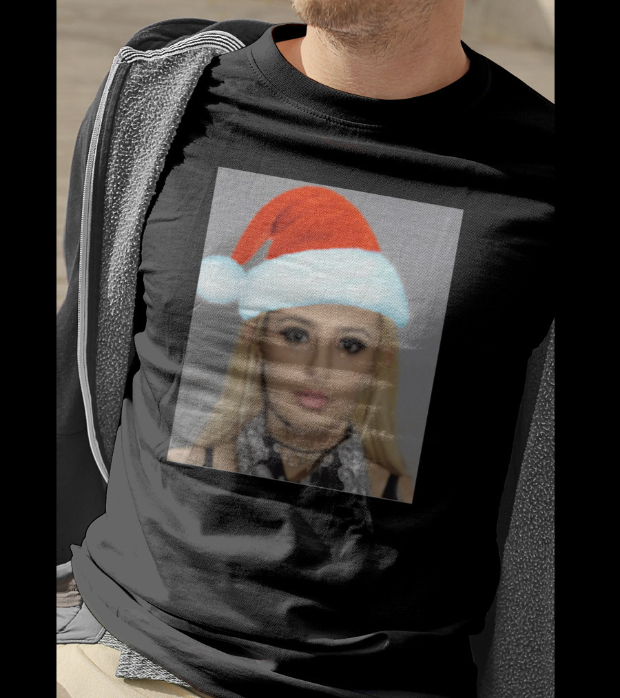 Tana Mongeau Mugshot Santa Hat Christmas T-Shirt