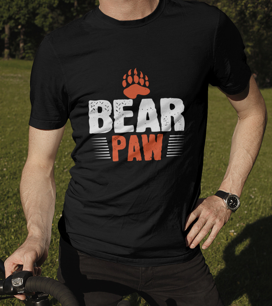 Bear Paw Claw Print T-Shirt