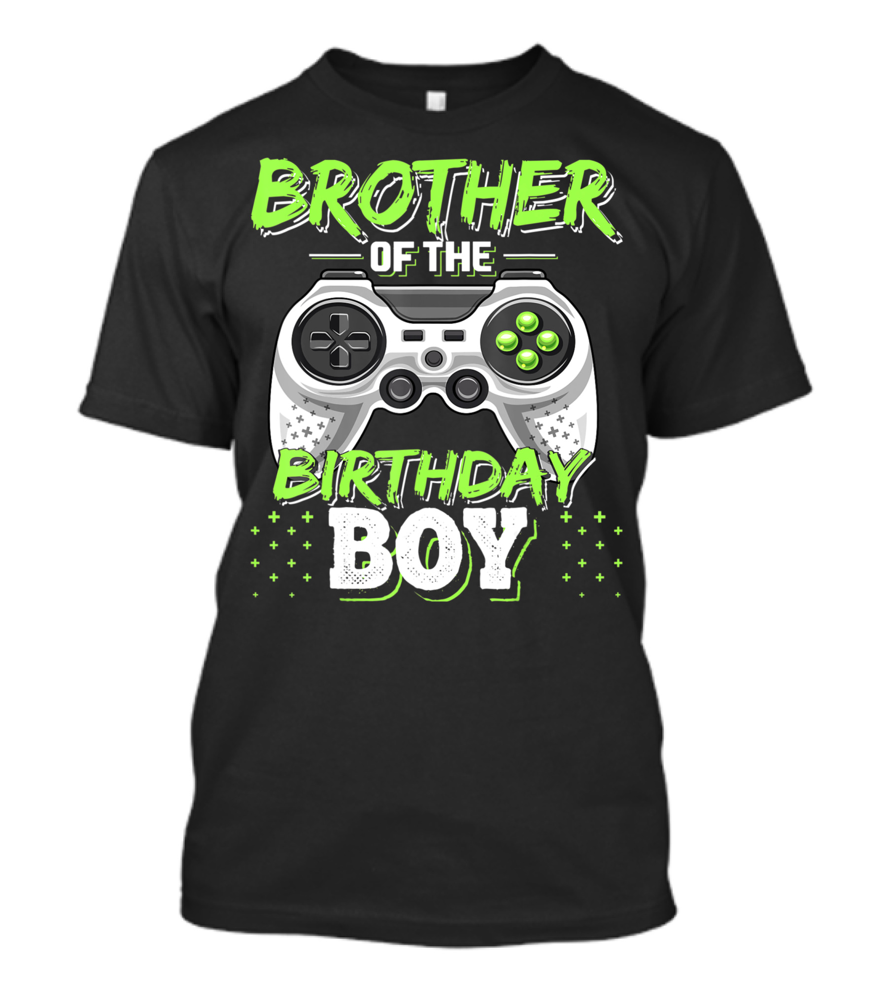 Brother Of The Birthday Boy Controller Gaming T-Shirt