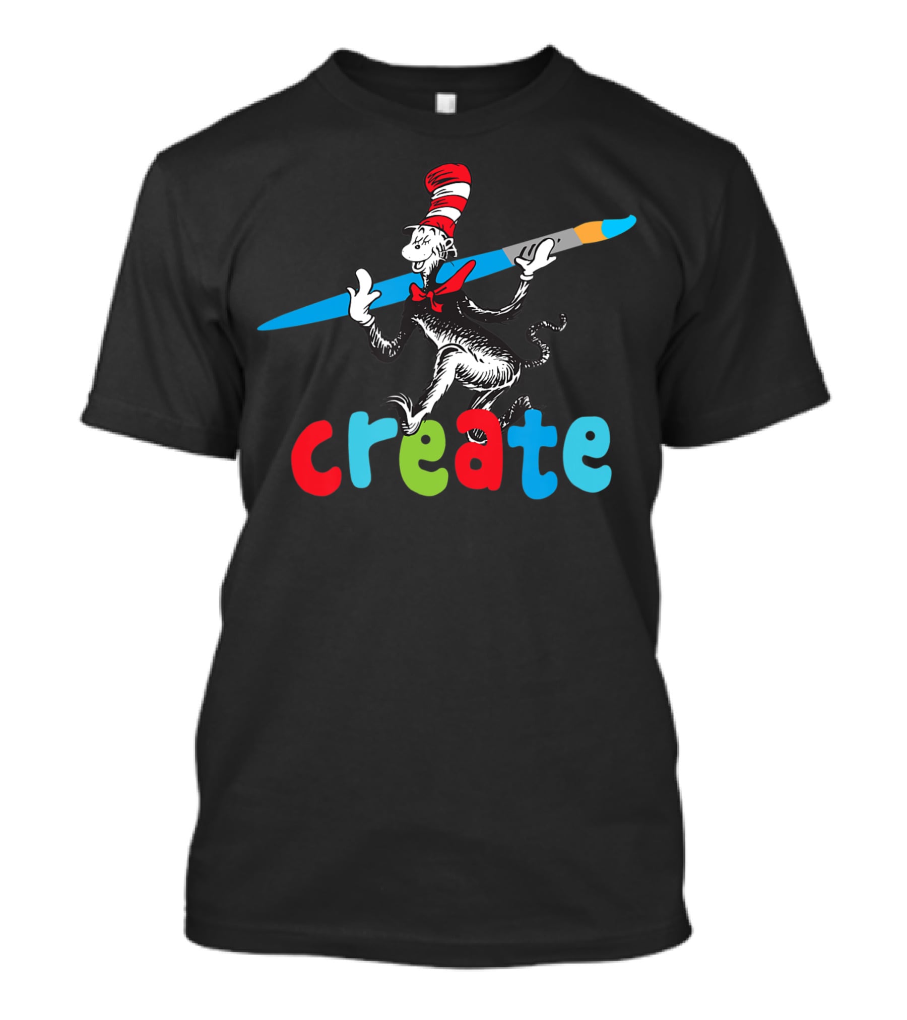 Cat In The Hat Create Dr. Seuss T-Shirt